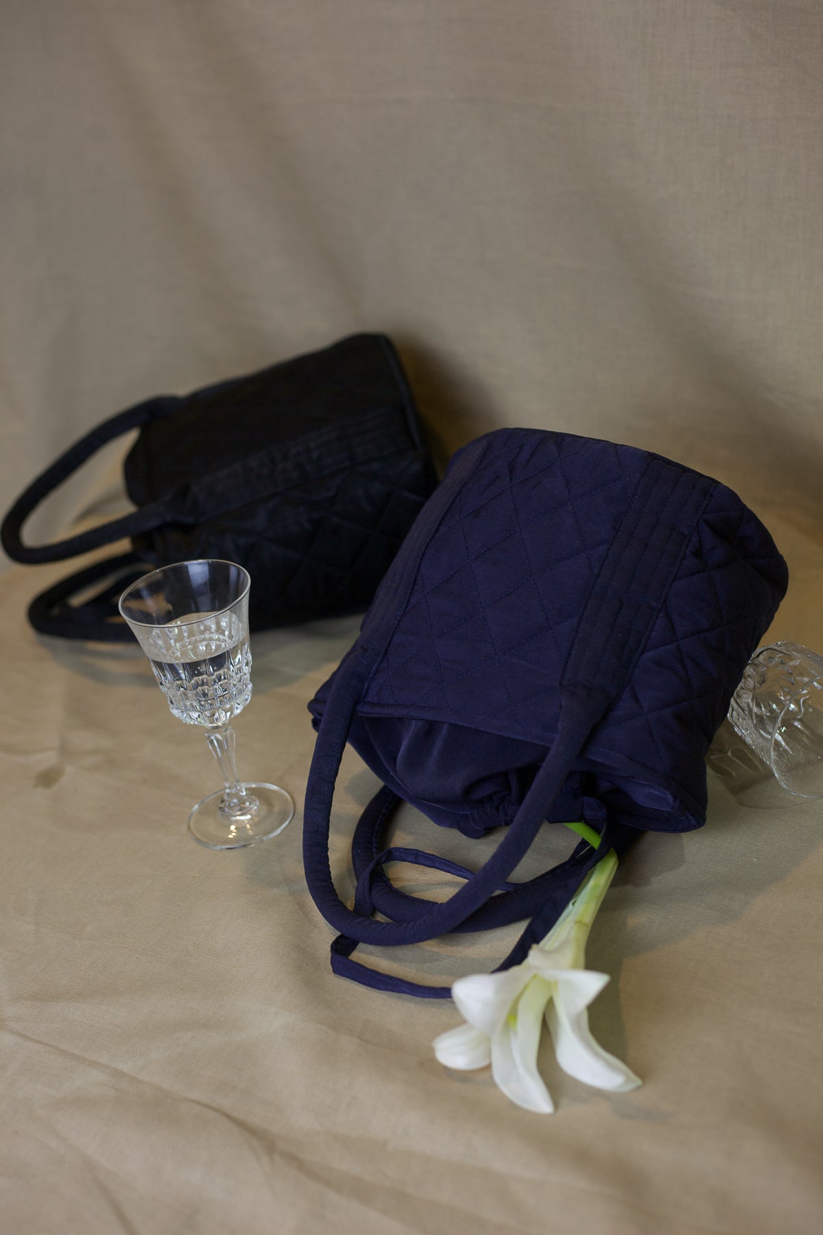 Sac en soie de cabas à seau