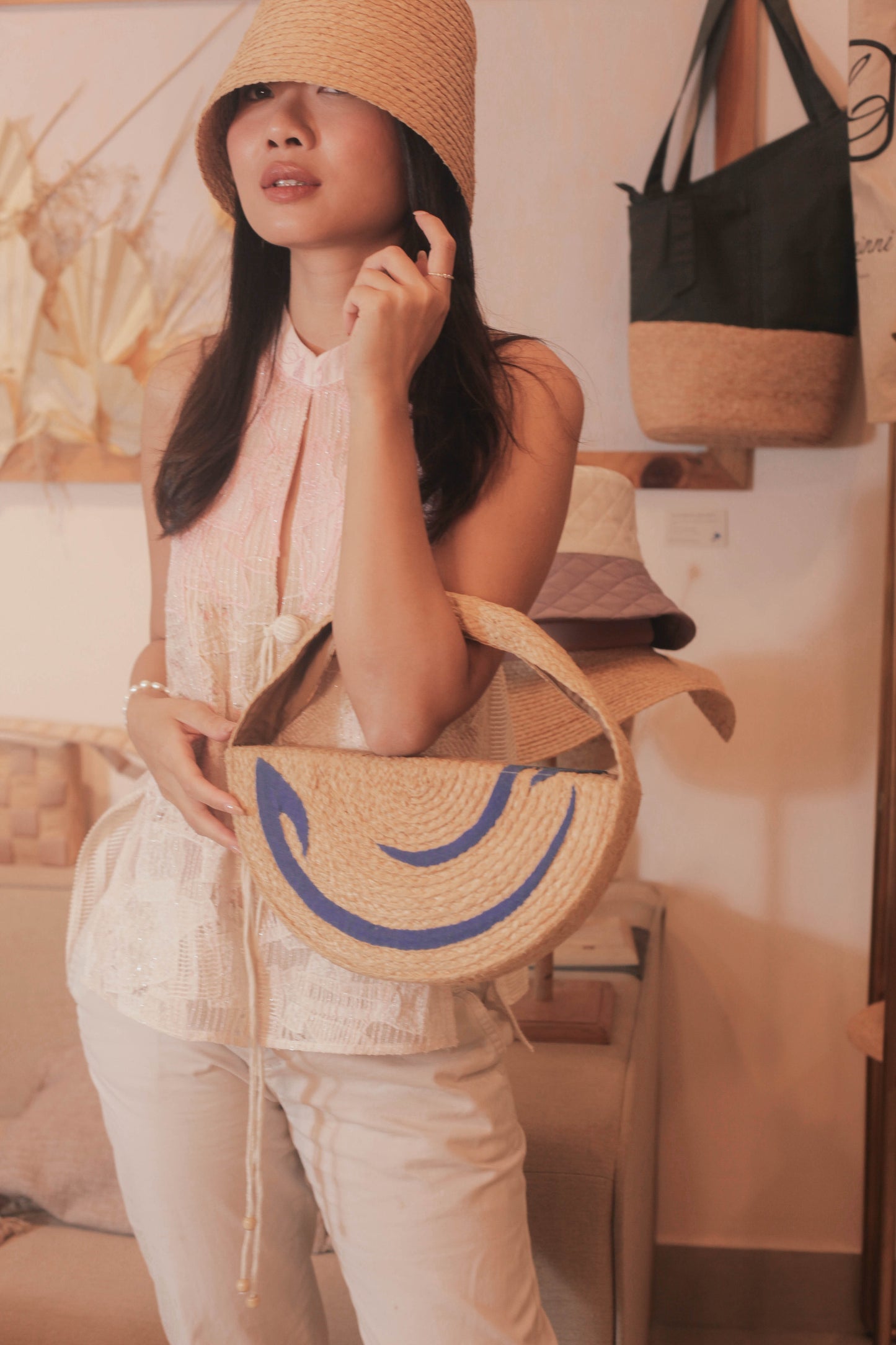 Túi raffia Cosmica