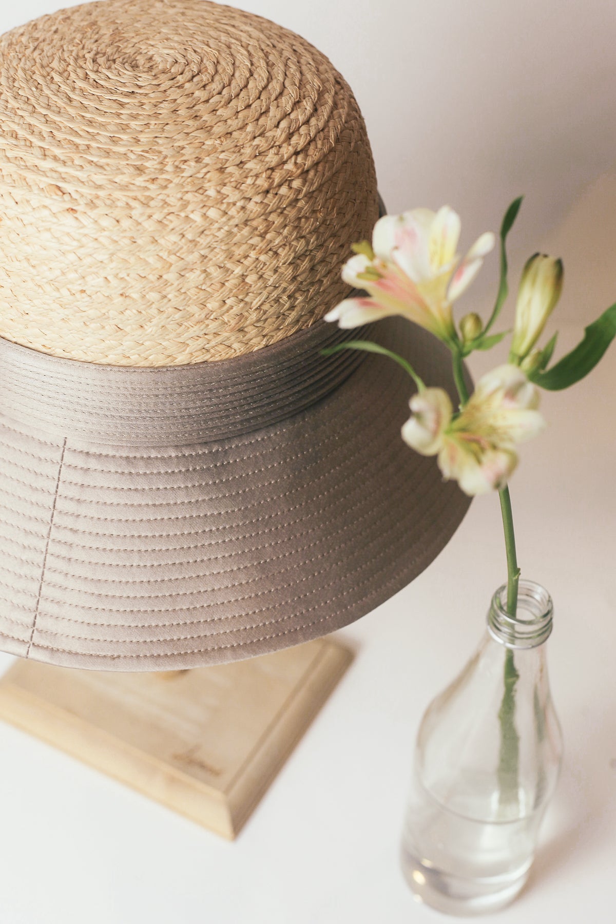 Whiteley long downturn brim hat