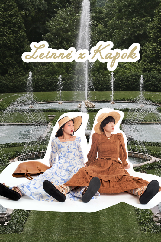 Leinné raffia hat is now available at Kapok stores
