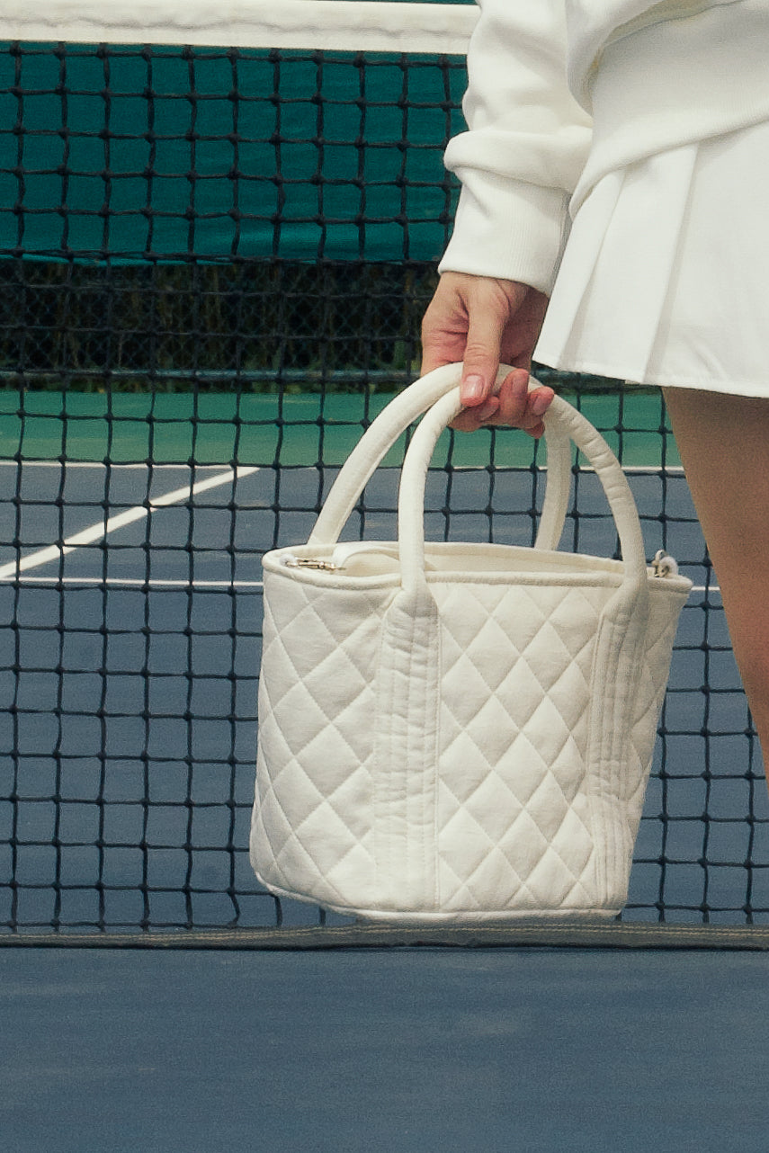 Bucket Cabas silk bag