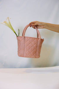 Bucket Cabas silk bag