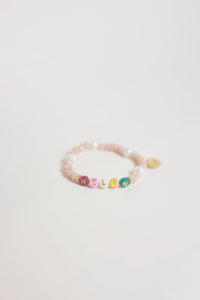 Candy pearl personalized bracelet