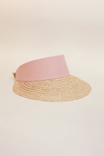 Load image into Gallery viewer, Cresco Visor raffia hat