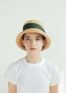 Daisy raffia hat