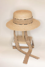 Load image into Gallery viewer, Hamilton raffia boater hat