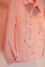 Charger l&#39;image dans la visionneuse de galerie, Chemise en lin fleurie brodée à la main Mila