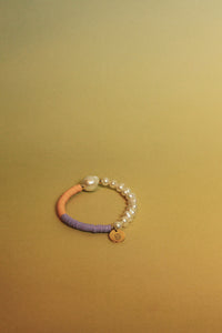Bracelet de perles colorées Minerva