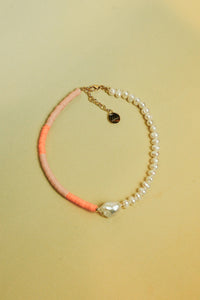Minerva colorful pearl necklace