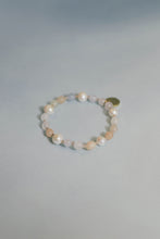 Load image into Gallery viewer, Morgan bracelet from morganite and pearl