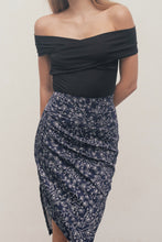 Charger l&#39;image dans la visionneuse de galerie, Robe midi Eva en coton imprimé fleurs
