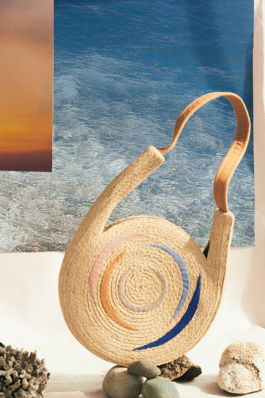 Túi raffia Serencio
