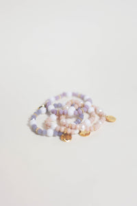 Candy crystal and ceramic bracelet