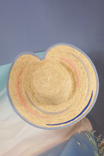 Load image into Gallery viewer, Sunrise raffia hat