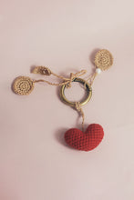 Load image into Gallery viewer, Valentine heart charm