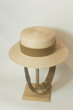 Load image into Gallery viewer, Yoyo Canotier raffia hat