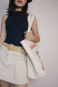 Emma denim pleated mini skirt