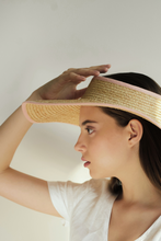 Load image into Gallery viewer, luxury lady raffia hat go to work  