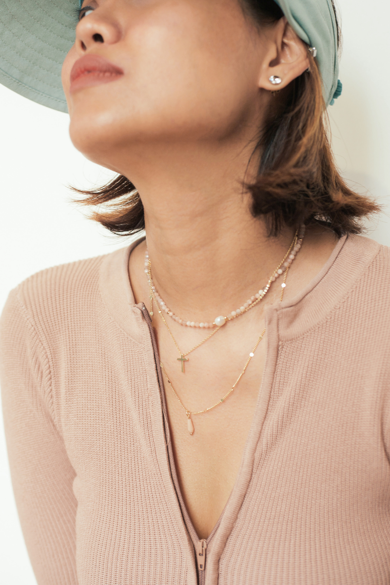 Carolyn Multi-chain necklace