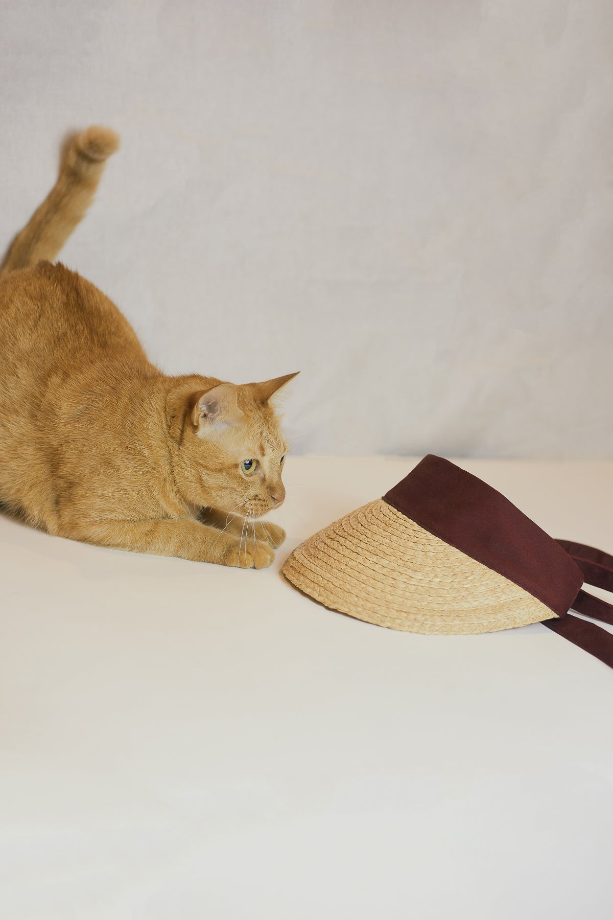 Nón lưỡi trai raffia Alex Visor