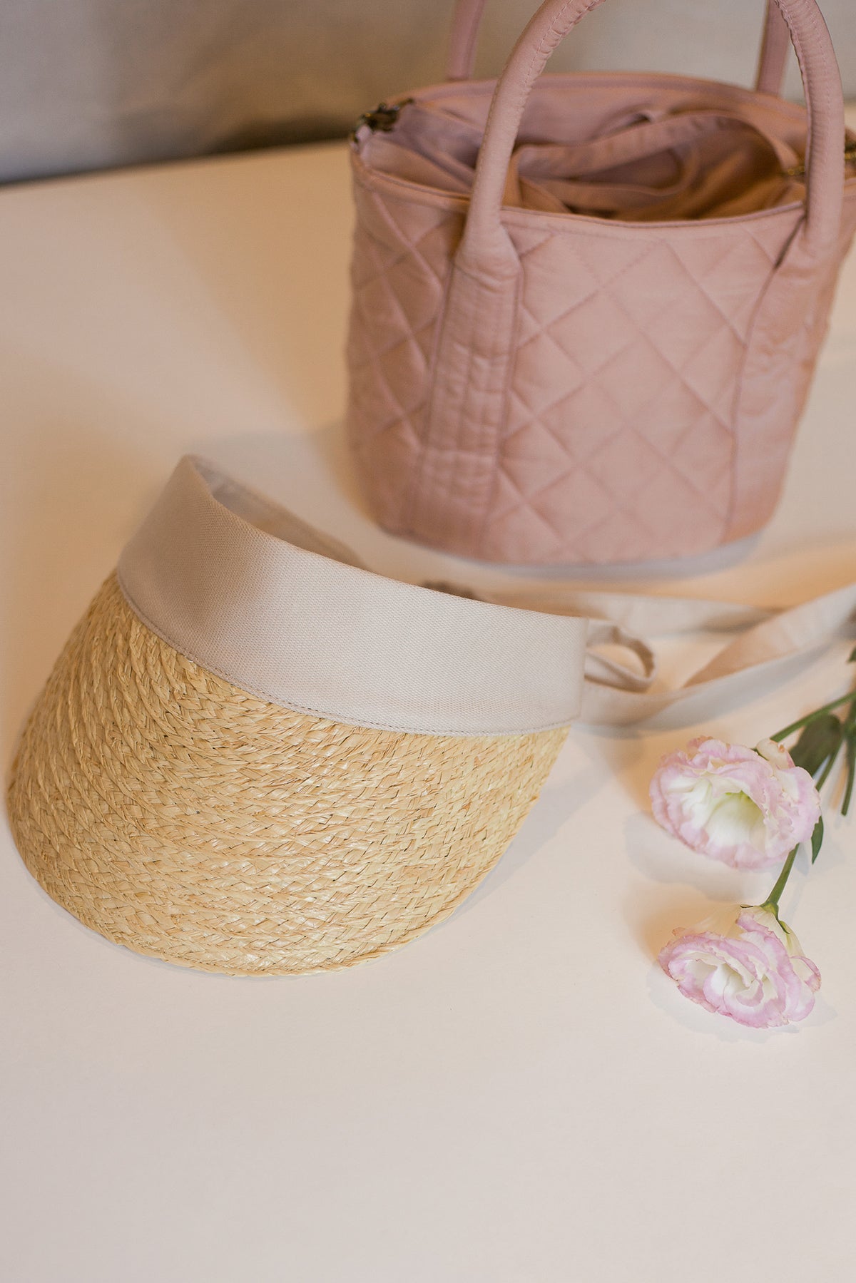 Nón lưỡi trai raffia Alex Visor