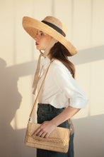Load image into Gallery viewer, Angie hat, Sun hat, Jardin D&#39;été, Eco Luxury, Raffia hat
