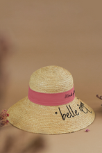 Tải hình ảnh vào Thư viện hình ảnh, Delice_WOL_Belle Ame, Limited Edition, Raffia hat, Eco luxury