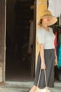Delice_WOL_Belle Ame, Limited Edition, Raffia hat, Eco luxury