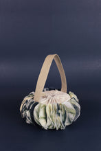 Load image into Gallery viewer, Round Lantern lunch bag, Everyday cool objects, Refinity by Leinné, Upcycled Fabrics, Eco luxury