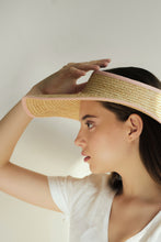 Tải hình ảnh vào Thư viện hình ảnh, Jordan Classic wide brim crownless rollable raffia hat