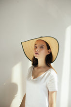 Load image into Gallery viewer, Organic friendly environment raffia hat 