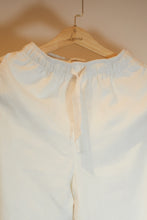 Tải hình ảnh vào Thư viện hình ảnh, Kay white linen drawstring trousers