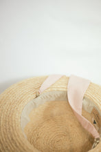 Load image into Gallery viewer, Yoyo Canotier raffia straw hat