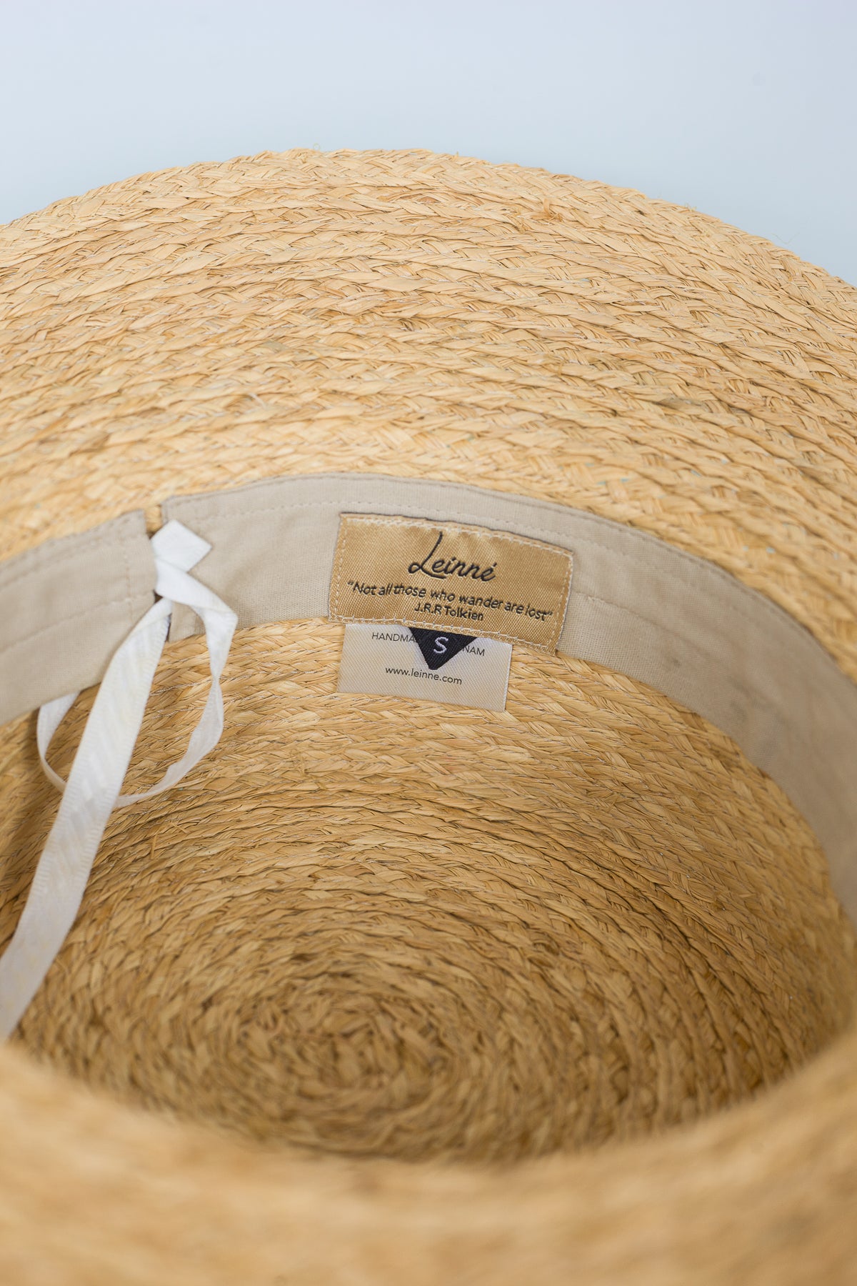 Chapeau de raphia Boater Scallop