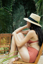 Load image into Gallery viewer, Lucyna hat, Sun hat, Jardin D&#39;été, Eco Luxury, Raffia hat
