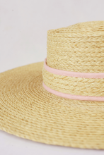 Load image into Gallery viewer, Merlier Coast Classic raffia straw wide brim hat
