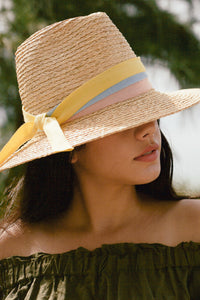 Modernist hat, Sun hat, Jardin D'été, Eco Luxury, Raffia hata