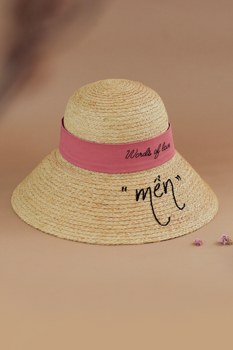 Delice_WOL_Mến, Limited Edition, Raffia hat, Eco luxury